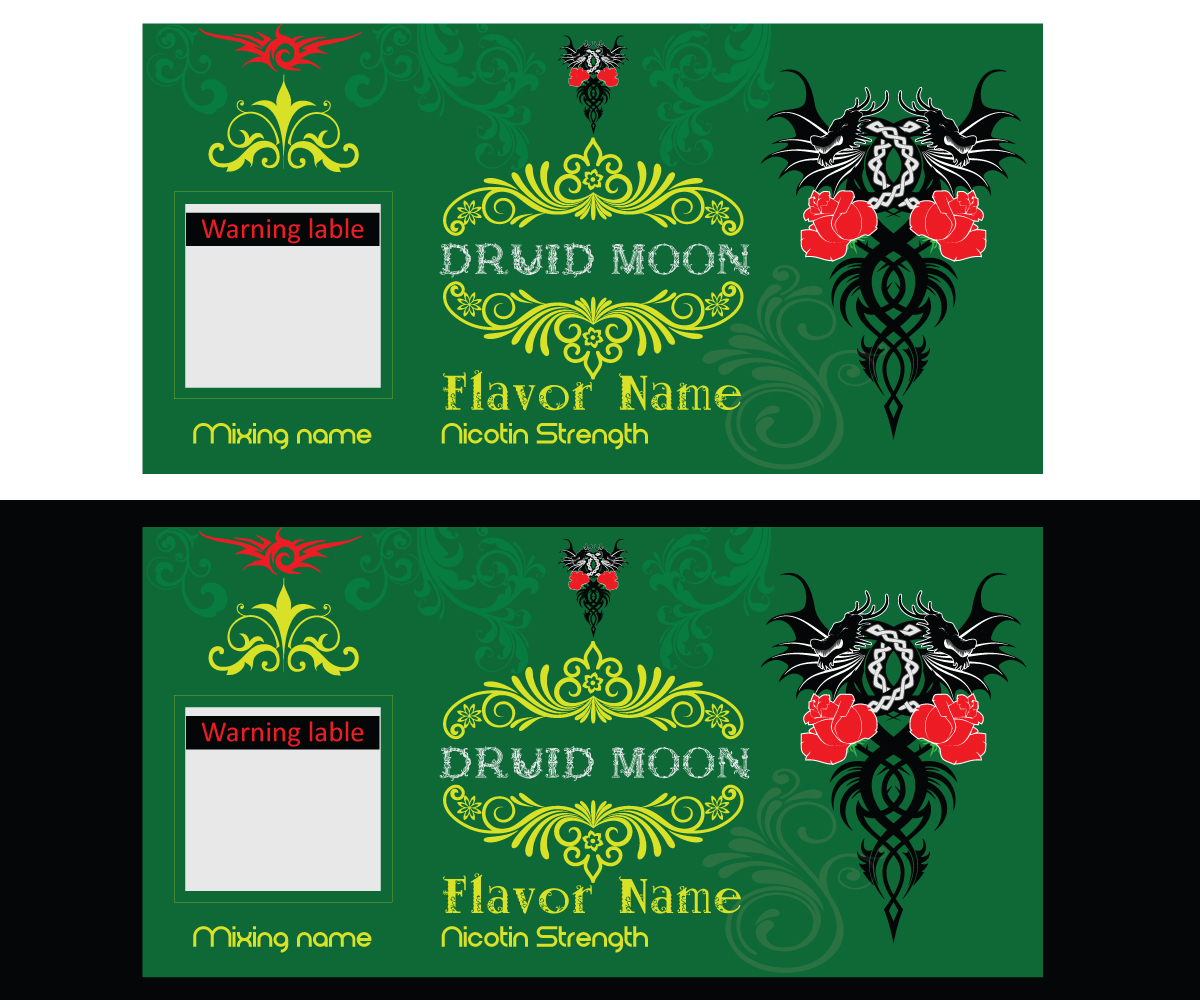 Label Design by krishno gs for Druid Moon, LLC | Design #6094702