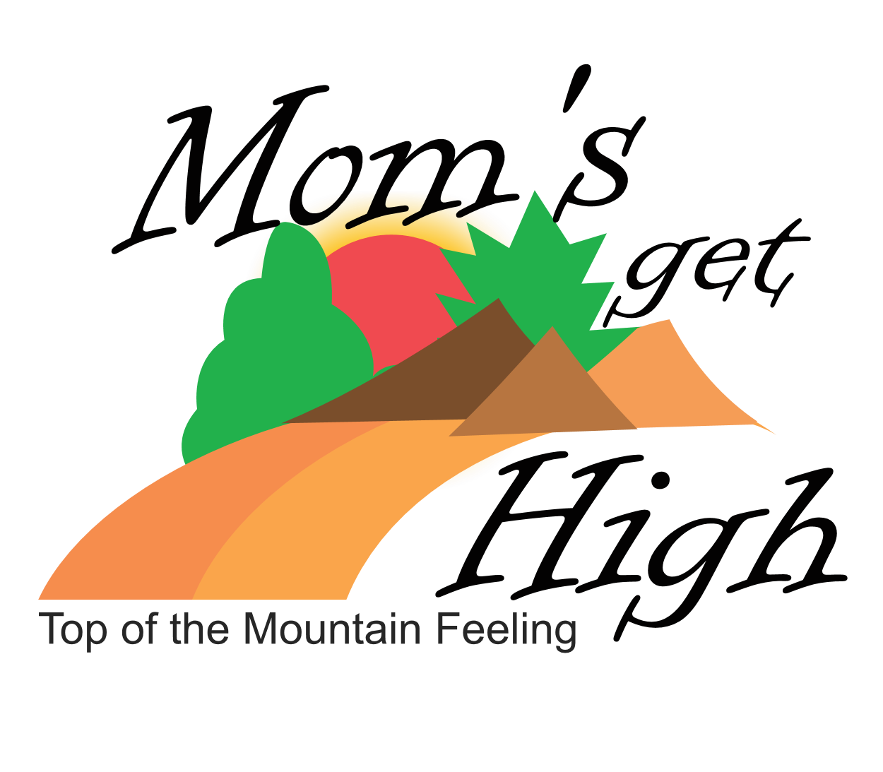 Logo Design by Steve Prints for Mom''s Get High | Design #6117743