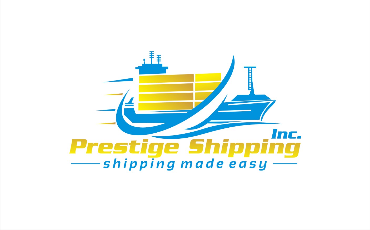 Logo Design by hih7 for Prestige Shipping Inc. | Design: #6052900