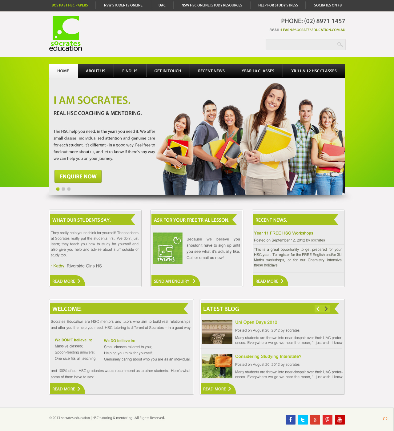 Web Design par pb pour Socrates Education | Design #1632016