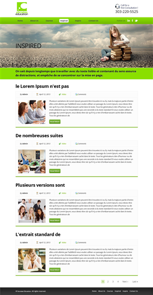 Web Design par OM pour Socrates Education | Design : #1688316