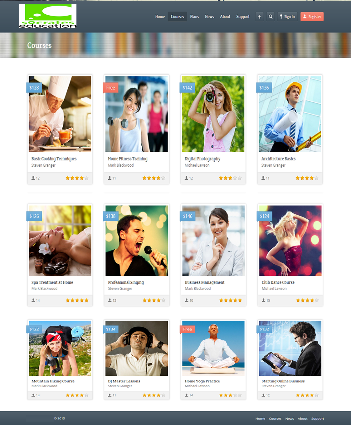 Web Design by aue4real for Socrates Education | Design #1635798