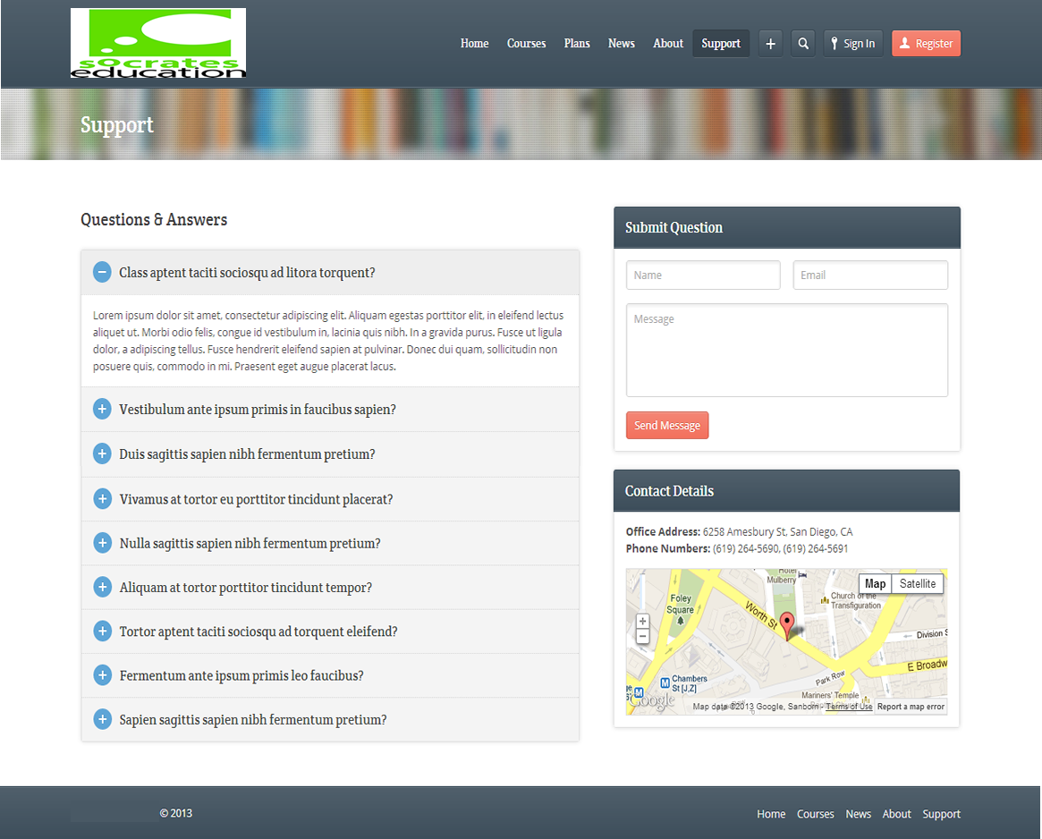 Diseño Web por aue4real para Socrates Education | Diseño #1635809