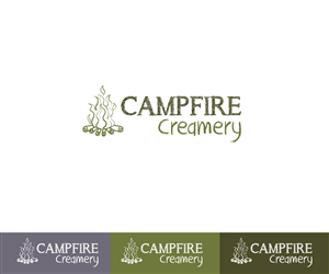 Campfire Creamery  | Logo Design by Sergio Coelho
