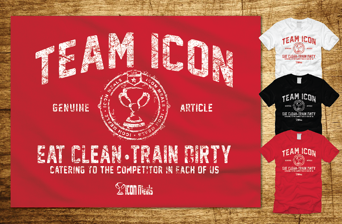 T-shirt Design by CoffeeBreak88 for ICON Meals, Inc | Design: #6078904