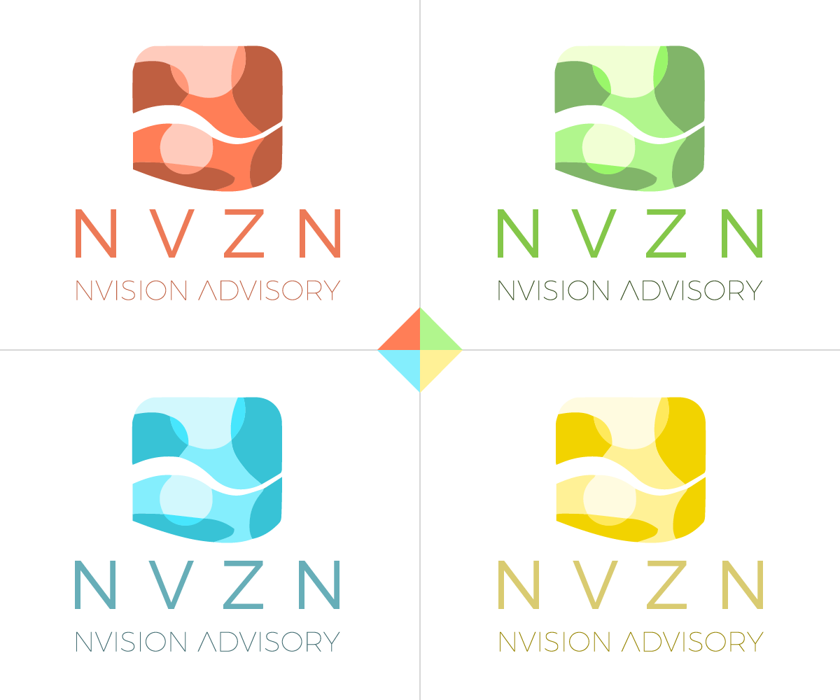 Logo Design by RnA for NVISION ADVISORY | Design #6651165