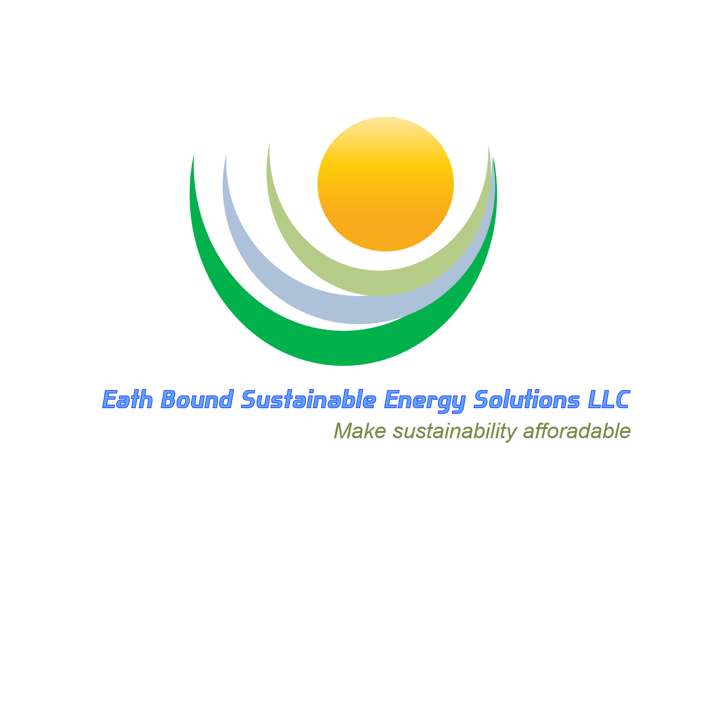 Diseño de Logo por Audax Innovations para Earth Bound Sustainable Energy Solutions LLC | Diseño #1640798
