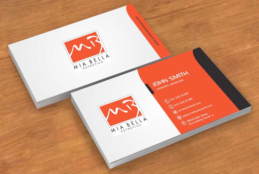 Business Card Design by AwsomeD for Mia Bella Esthetics | Design #6054896