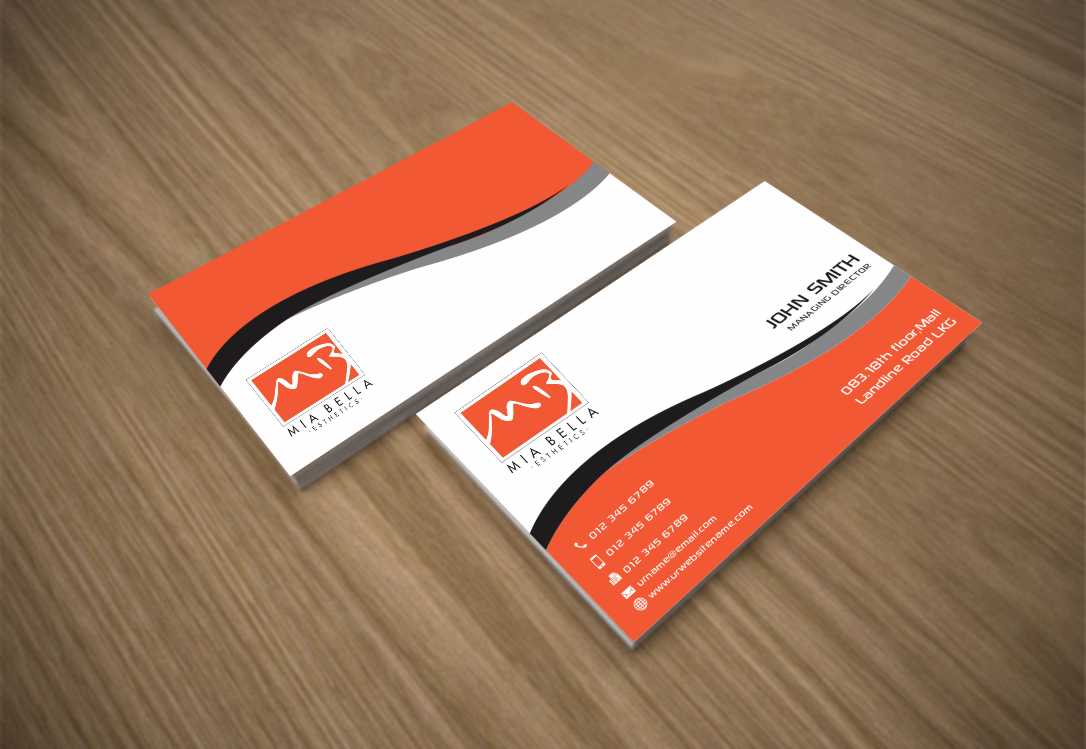 Visitenkarten-Design von szabist für Mia Bella Esthetics | Design #6054683