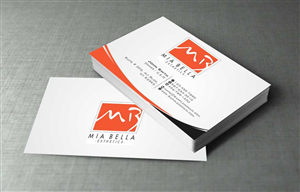 Visitenkarten-Design von szabist für Mia Bella Esthetics | Design: #6054691