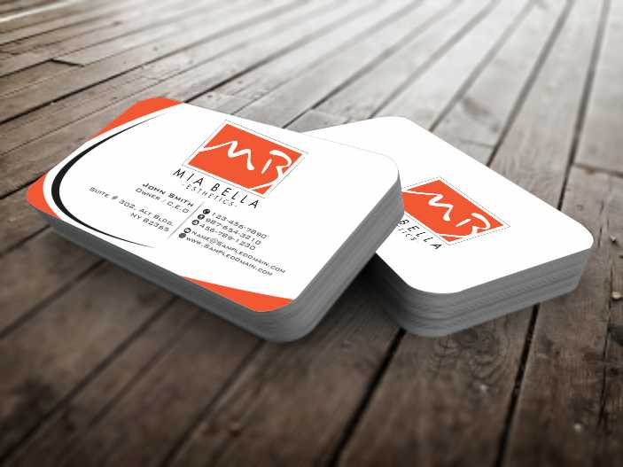 Business Card Design by szabist for Mia Bella Esthetics | Design #6054703
