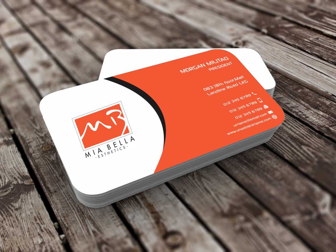 Business Card Design by szabist for Mia Bella Esthetics | Design #6054707