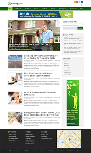 Wordpress Design by webxvision