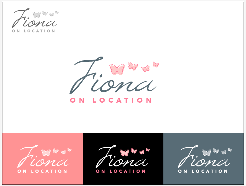 Logo Design by wonderland for Fiona on Location | Design #6053183