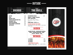 Menu Design by scstudios for this project | Design: #1640722