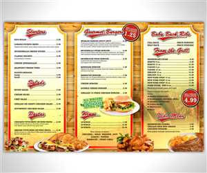 Menu Design by nurmaili for this project | Design: #1679986