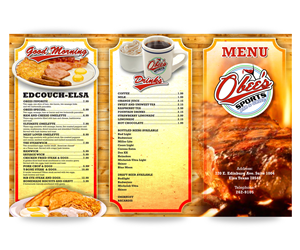 Menu Design by nurmaili for this project | Design: #1687834