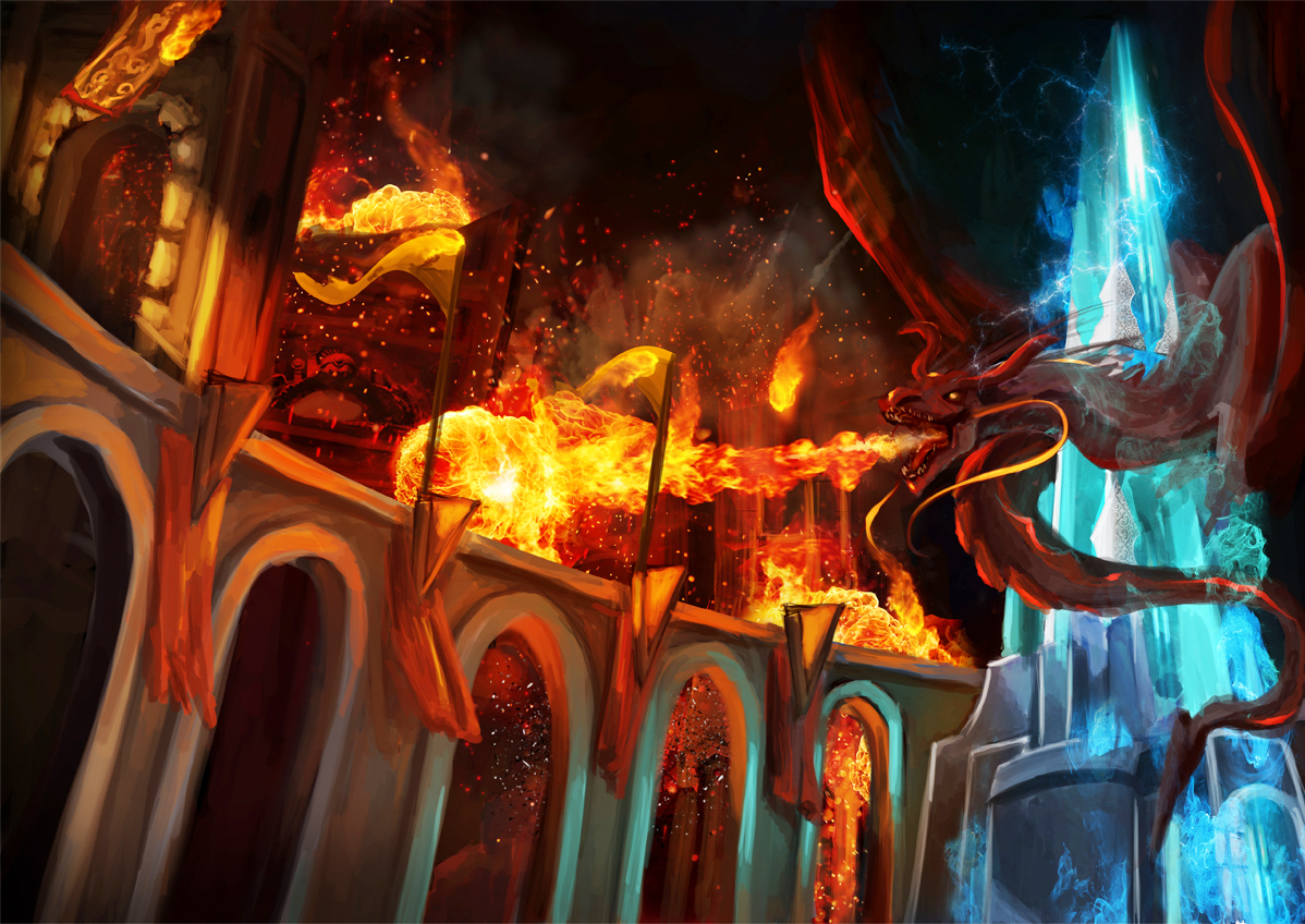 Illustration Design by Abbin Joseph Thomas for Aether Tower | Design #6101277