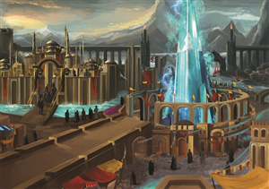 Illustration Design by Abbin Joseph Thomas for Aether Tower | Design: #6307045