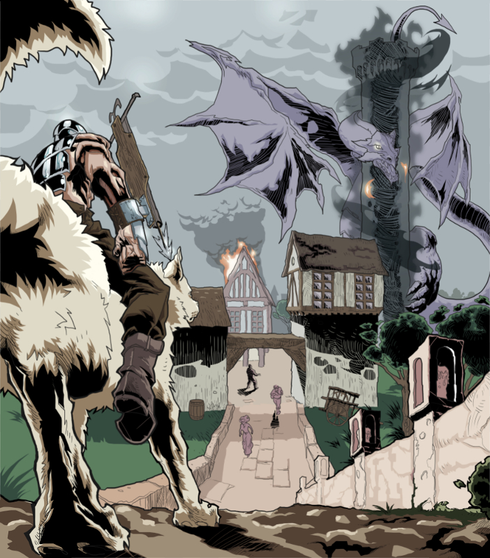 Illustration Design by Mohsart for Aether Tower | Design #6091307
