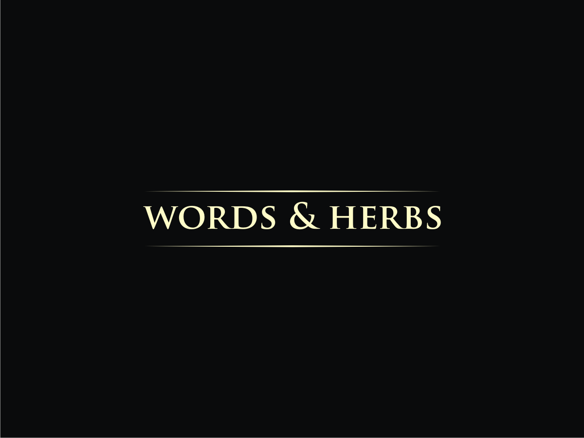 Logo-Design von Be_ für Naturkräutergarten - words & herbs | Design #6119319