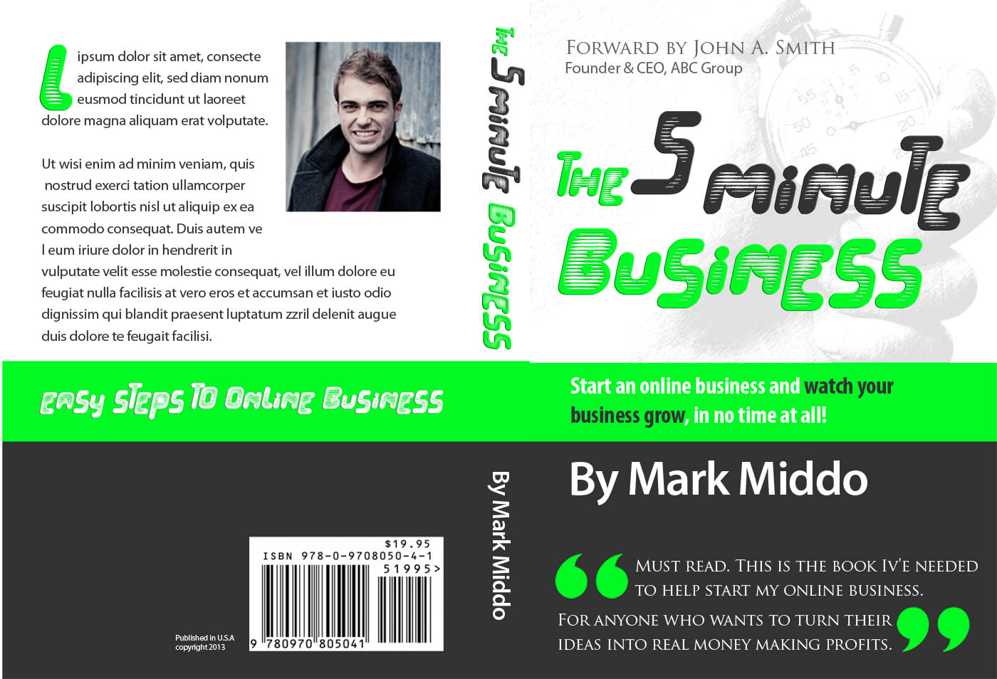 Book Cover Design by Jason Vantran for mmINC Pty Ltd | Design #1633505