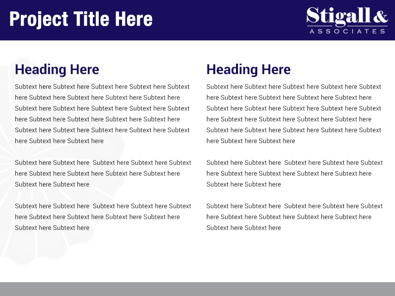 PowerPoint Design by Best Design Hub for Stigall & Associates | Design #6048852
