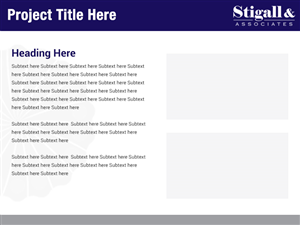 Design de PowerPoint par Best Design Hub pour Stigall & Associates | Design : #6048867