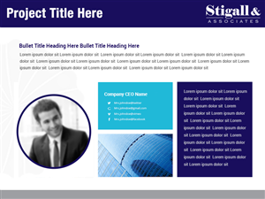 Design de PowerPoint par Best Design Hub pour Stigall & Associates | Design : #6124840
