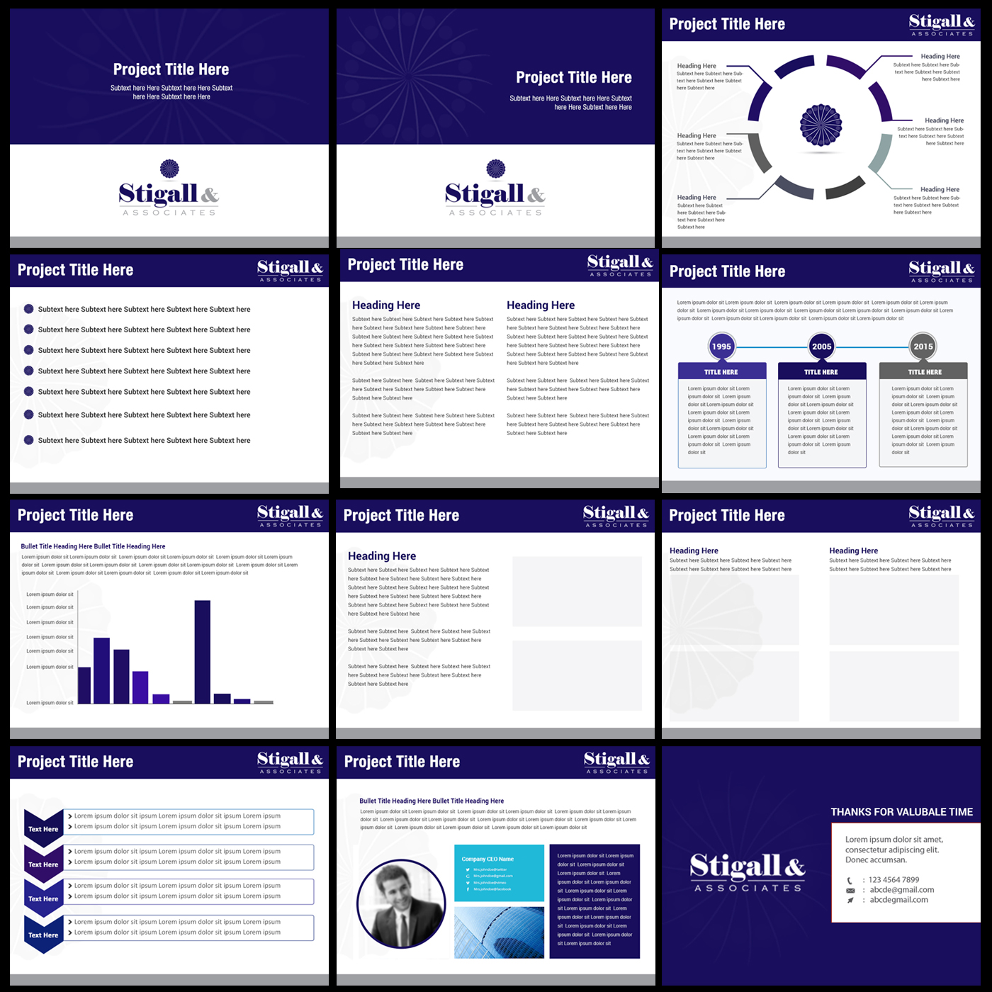 Diseño de PowerPoint por Best Design Hub para Stigall & Associates | Diseño #6125008