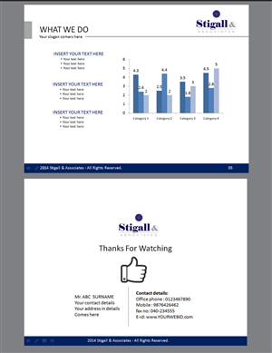 PowerPoint Design by rkailas for Stigall & Associates | Design: #6083912