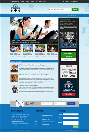 Diseño Wordpress por webxvision para Corinth Entertainment | Diseño #6209697