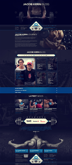 Wordpress Design by Impressive Solutions for Corinth Entertainment | Design: #6174347