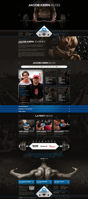 Wordpress Design by Impressive Solutions for Corinth Entertainment | Design: #6174384