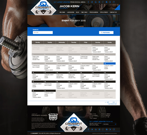 Wordpress Design by Impressive Solutions for Corinth Entertainment | Design: #6190367