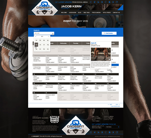 Wordpress Design by Impressive Solutions for Corinth Entertainment | Design: #6190424