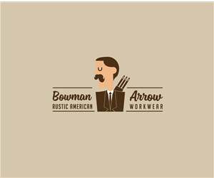 Bowman Arrow - Rustic American Workwear | Logo-Design von Andylicious