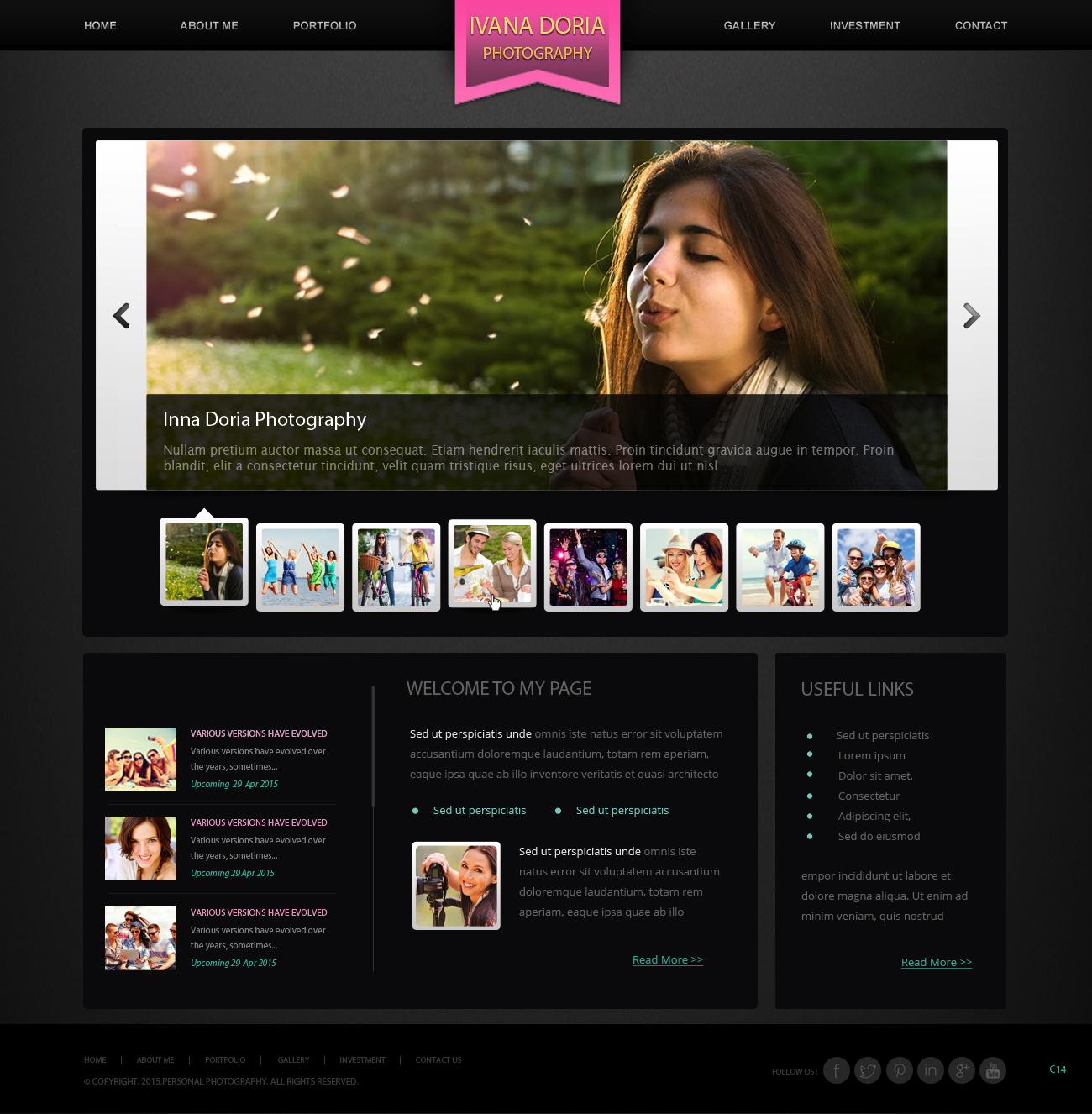 Web Design by pb for this project | Design #6077455