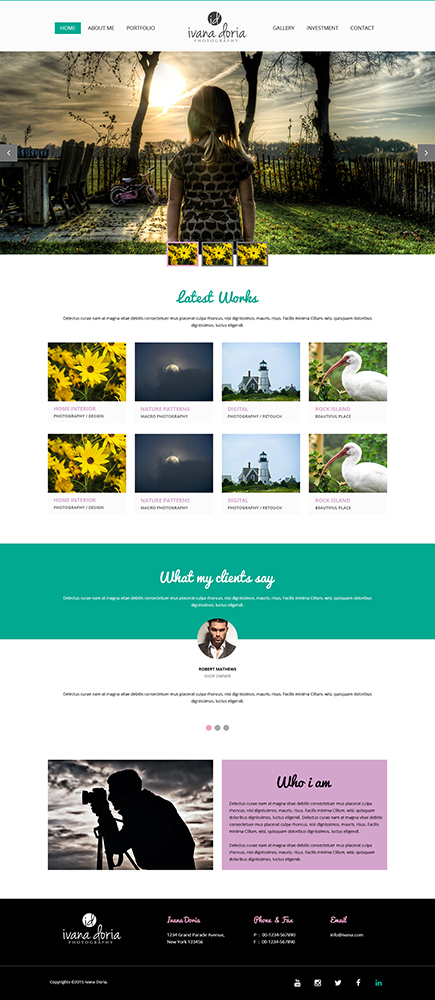 Web Design by James for this project | Design #6091339