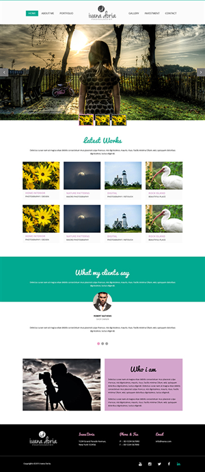 Web Design par James pour ce projet | Design #6091339