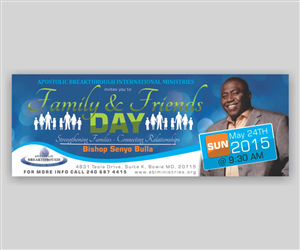 Flyer Design by Cut and Glue for Apostolic Breakthrough International Ministries | Design: #6068760