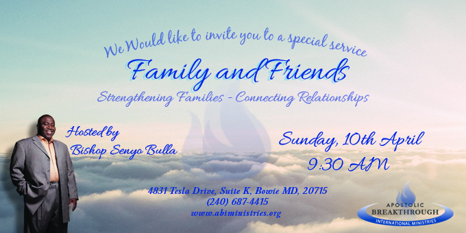 Flyer Design by Nick Gaudi for Apostolic Breakthrough International Ministries | Design #6050088