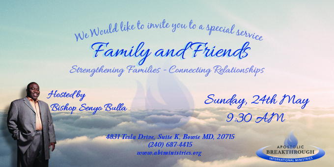 Flyer Design by Nick Gaudi for Apostolic Breakthrough International Ministries | Design #6050123