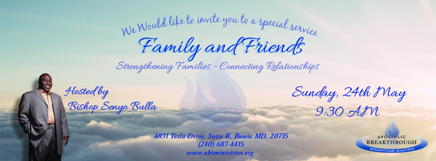 Flyer Design by Nick Gaudi for Apostolic Breakthrough International Ministries | Design #6050130