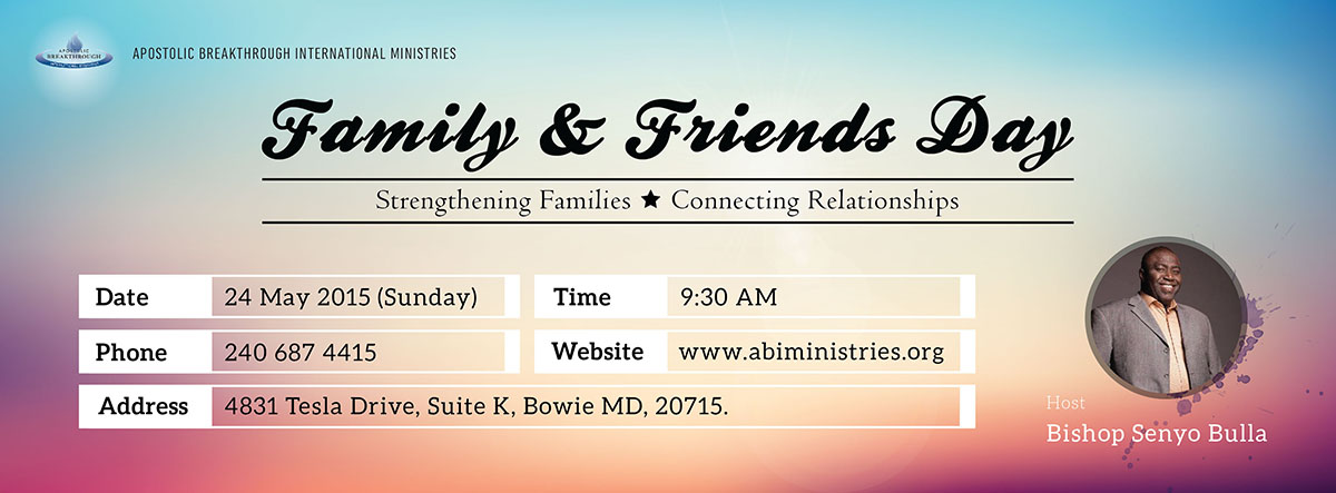 Flyer Design by Jieyun for Apostolic Breakthrough International Ministries | Design #6063319