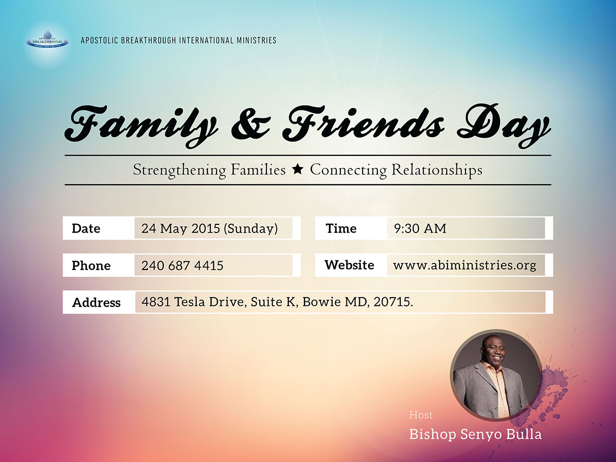 Flyer Design by Jieyun for Apostolic Breakthrough International Ministries | Design #6063322