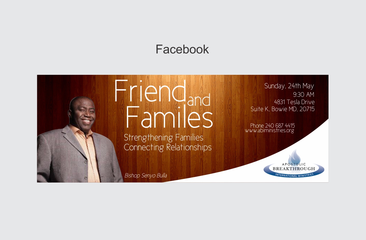 Flyer-Design von eliasazampa für Apostolic Breakthrough International Ministries | Design #6050311