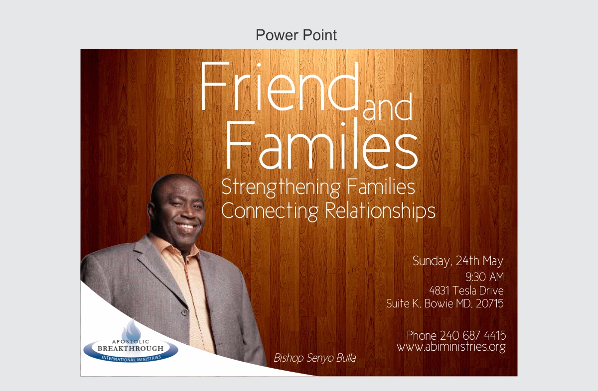 Flyer Design by eliasazampa for Apostolic Breakthrough International Ministries | Design #6050325