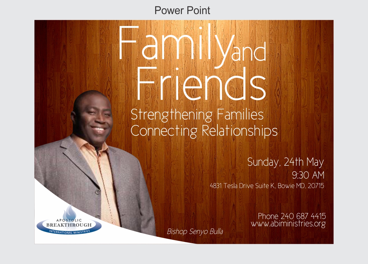 Flyer Design by eliasazampa for Apostolic Breakthrough International Ministries | Design #6055895