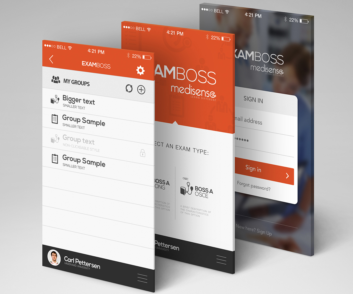 App Design by Franco Bermúdez for this project | Design #6073134